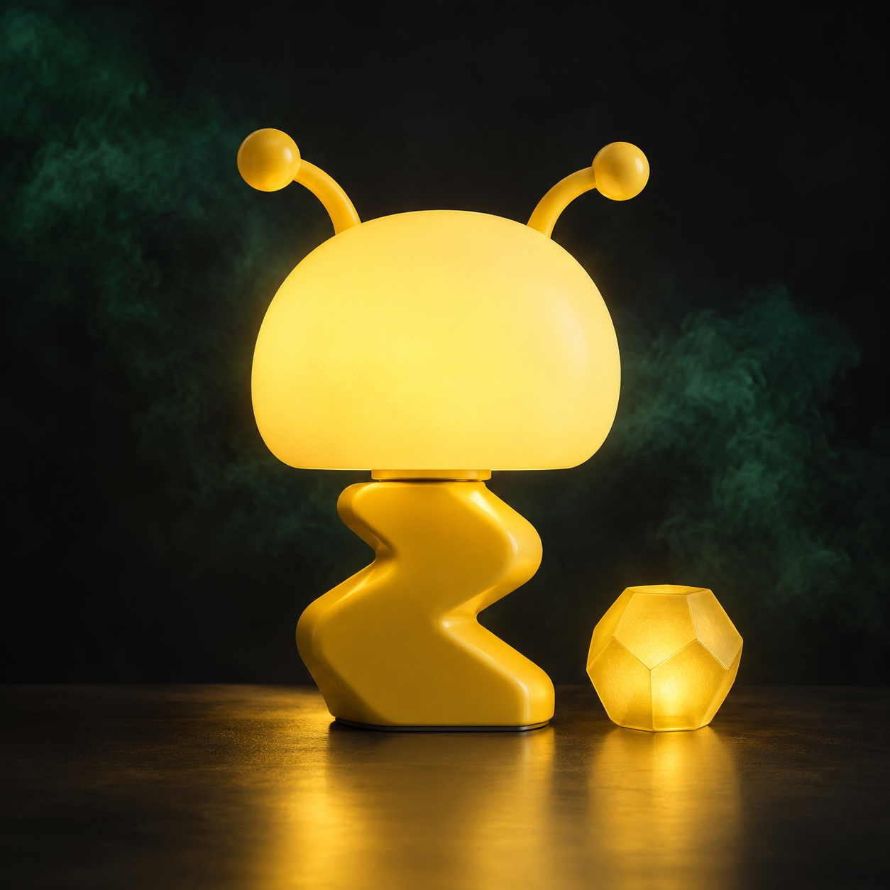 Original playful lamp collectible representing animation fandom